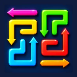 Neon Arrows: Logic Puzzle simgesi
